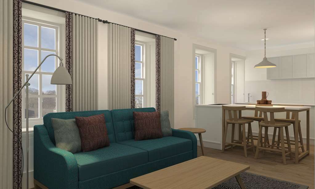 Cheval Abbey Strand Apartments, At Holyrood Единбург Интериор снимка